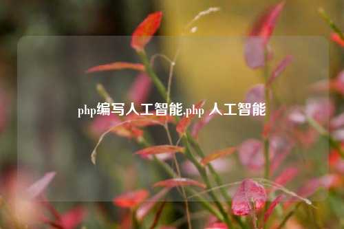 php编写人工智能,php 人工智能