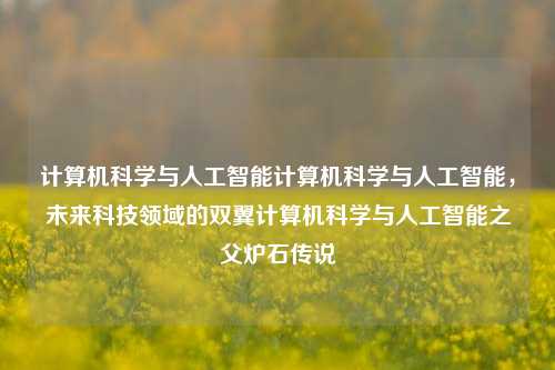 计算机科学与人工智能计算机科学与人工智能，未来科技领域的双翼计算机科学与人工智能之父炉石传说