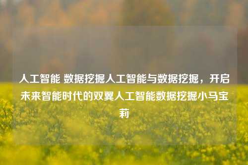 人工智能 数据挖掘人工智能与数据挖掘，开启未来智能时代的双翼人工智能数据挖掘小马宝莉